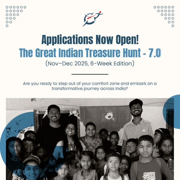 Igniting Young Changemakers: The Great Indian Treasure Hunt